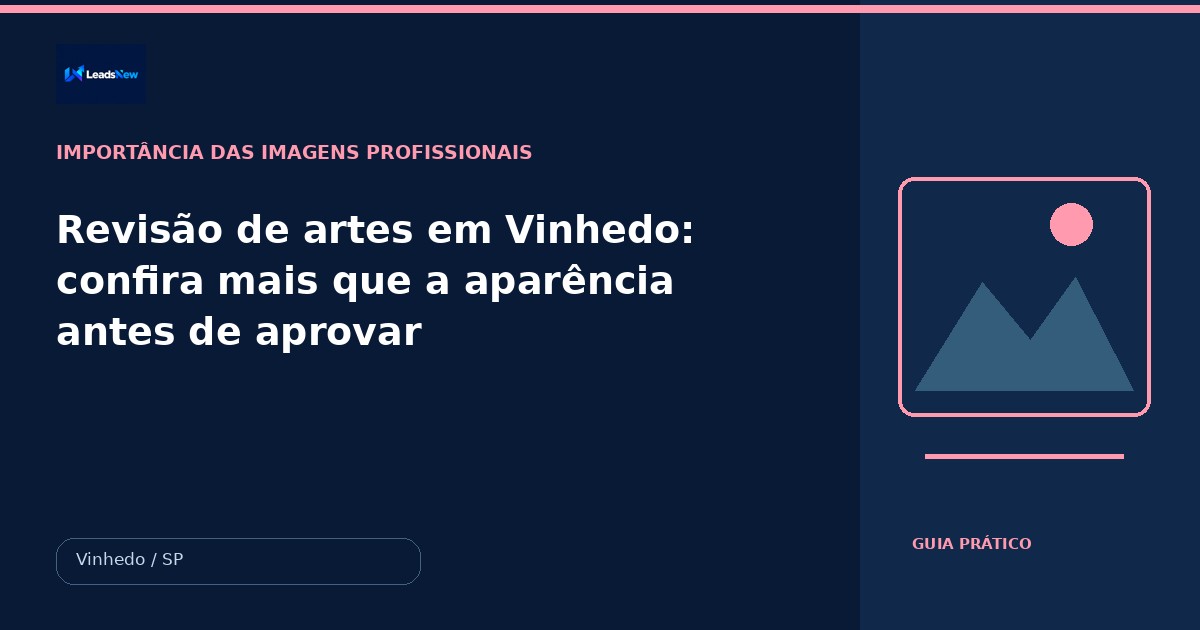 Revisão de artes em Vinhedo: confira mais que a aparência antes de aprovar